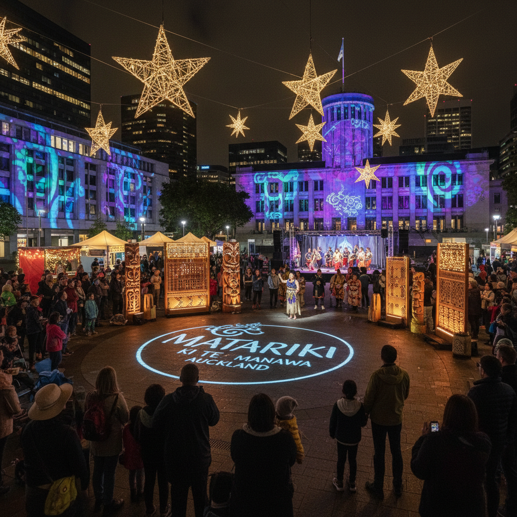 Auckland city centre hosts Matariki celebrations